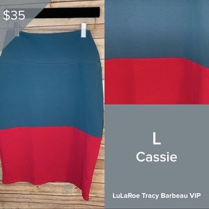 NWT LuLaRoe Large Cassie skirt